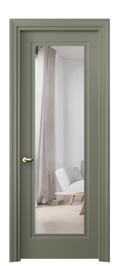 Дверь межкомнатная Esse 8503 Матовый оливковый тёмный Двустороннее зеркало, триплекс Фигурный универсальный наличник МОТ Цена 50639 ₽ Наличники уже входят в базовый комплект. Фабрика дверей Волховец 8 (800) 551 43 19 Межкомнатная дверь Esse 8503 Матовый оливковый тёмный Двустороннее зеркало, триплекс Цена 50639 ₽ | Volhovec