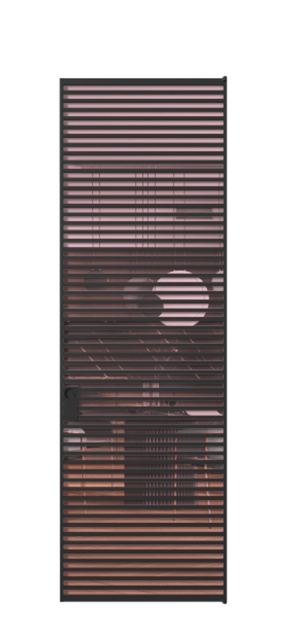 Алюминиевая дверь АЛПЛ040.07 Алюминий Черный Прозрачное розовое стекло, триплекс. Без короба чер Цена 186370 Стоимость комплекта двери включает: 1. Полотно (600/650/700/750/800/850/900/950*2000-2400 мм).
2. Короб
3. Комплект фурнитуры (2 торцевые петли и магнитный замок с ответной планкой). Фабрика дверей Волховец 8 (800) 551 43 19 Алюминиевая дверь АЛПЛ040.07 Алюминий Черный Прозрачное розовое стекло, триплекс Цена 186370 | Volhovec