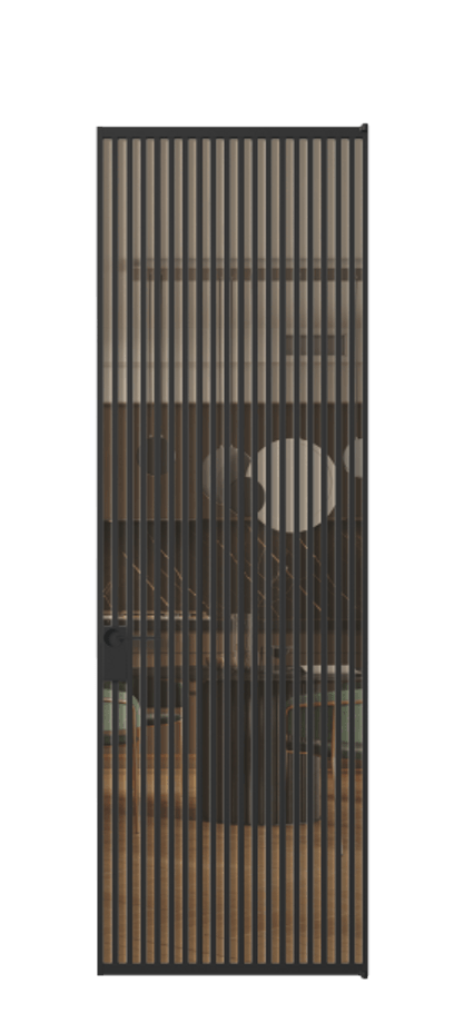 Алюминиевая дверь АЛПЛ040.06 Алюминий Черный Прозрачное оранжевое стекло, триплекс. Без короба чер Цена 186370 Стоимость комплекта двери включает: 1. Полотно (600/650/700/750/800/850/900/950*2000-2400 мм).
2. Короб
3. Комплект фурнитуры (2 торцевые петли и магнитный замок с ответной планкой). Фабрика дверей Волховец 8 (800) 551 43 19 Алюминиевая дверь АЛПЛ040.06 Алюминий Черный Прозрачное оранжевое стекло, триплекс Цена 186370 | Volhovec