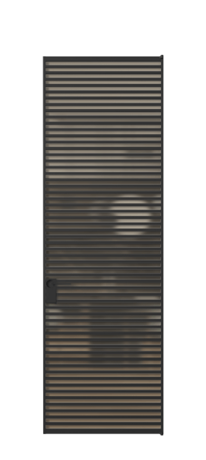 Алюминиевая дверь АЛПЛ040.07 Алюминий Черный Сатинированное бронзовое стекло, триплекс. Без короба чер Цена 186370 Стоимость комплекта двери включает: 1. Полотно (600/650/700/750/800/850/900/950*2000-2400 мм).
2. Короб
3. Комплект фурнитуры (2 торцевые петли и магнитный замок с ответной планкой). Фабрика дверей Волховец 8 (800) 551 43 19 Алюминиевая дверь АЛПЛ040.07 Алюминий Черный Сатинированное бронзовое стекло, триплекс Цена 186370 | Volhovec