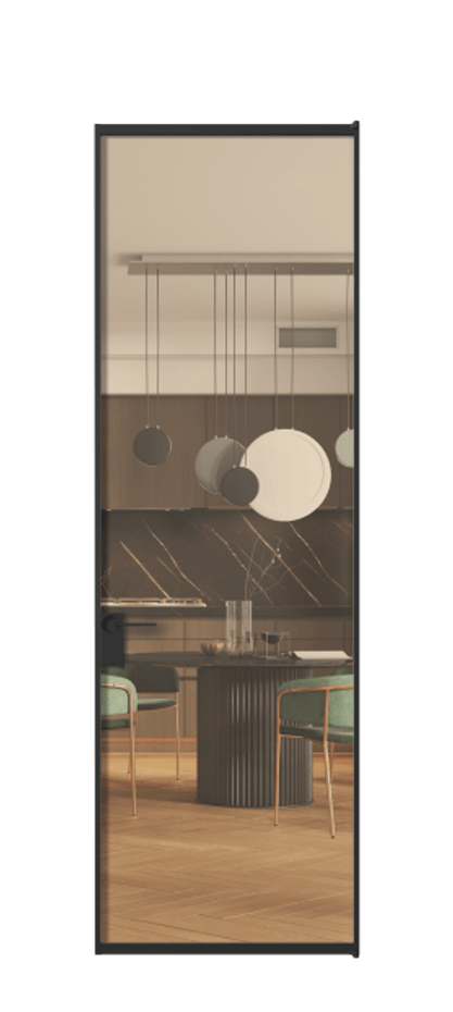 Алюминиевая дверь АЛПЛ040.01 Алюминий Черный Прозрачное оранжевое стекло, триплекс. Без короба чер Цена 115570 Стоимость комплекта двери включает: 1. Полотно (600/650/700/750/800/850/900/950*2000-2400 мм).
2. Короб
3. Комплект фурнитуры (2 торцевые петли и магнитный замок с ответной планкой). Фабрика дверей Волховец 8 (800) 551 43 19 Алюминиевая дверь АЛПЛ040.01 Алюминий Черный Прозрачное оранжевое стекло, триплекс Цена 115570 | Volhovec