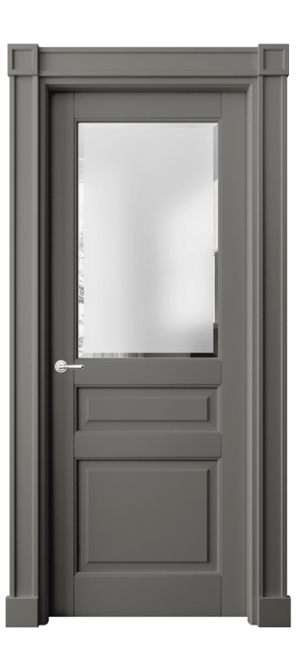 Дверь межкомнатная Toscana Plano 6304 Бук классический серый Сатинированное стекло с фацетом Гладкие пилястры с квадратными розетками БКЛС Цена 136139 ₽ Наличники уже входят в базовый комплект. Фабрика дверей Волховец 8 (800) 551 43 19 Межкомнатная дверь Toscana Plano 6304 Бук классический серый Сатинированное стекло с фацетом Цена 136139 ₽ | Volhovec