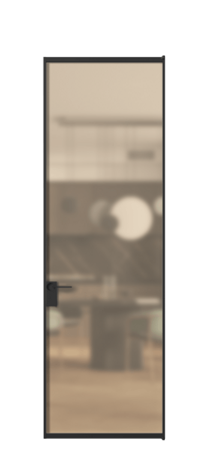 Алюминиевая дверь АЛПЛ040.01 Алюминий Черный Сатинированное оранжевое стекло, триплекс. Без короба чер Цена 115570 Стоимость комплекта двери включает: 1. Полотно (600/650/700/750/800/850/900/950*2000-2400 мм).
2. Короб
3. Комплект фурнитуры (2 торцевые петли и магнитный замок с ответной планкой). Фабрика дверей Волховец 8 (800) 551 43 19 Алюминиевая дверь АЛПЛ040.01 Алюминий Черный Сатинированное оранжевое стекло, триплекс Цена 115570 | Volhovec