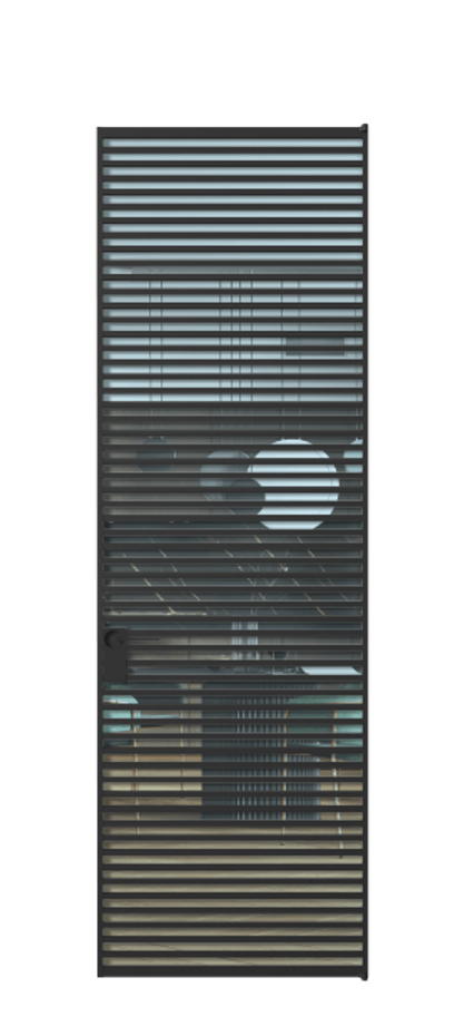 Алюминиевая дверь АЛПЛ040.07 Алюминий Черный Прозрачное голубое стекло, триплекс. Без короба чер Цена 186370 Стоимость комплекта двери включает: 1. Полотно (600/650/700/750/800/850/900/950*2000-2400 мм).
2. Короб
3. Комплект фурнитуры (2 торцевые петли и магнитный замок с ответной планкой). Фабрика дверей Волховец 8 (800) 551 43 19 Алюминиевая дверь АЛПЛ040.07 Алюминий Черный Прозрачное голубое стекло, триплекс Цена 186370 | Volhovec