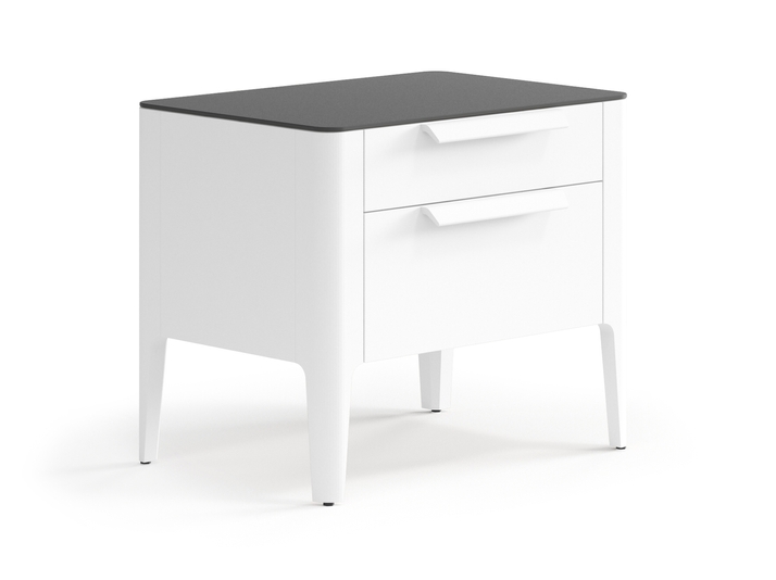 Мебель Тумба прикроватная Пьега 2 ящика. Цвет Матовый светло-серый. Материал Гладкая эмаль. Коллекция Тумба прикроватная Пьега 2 ящика. Фото. Мебель Тумба прикроватная Пьега 2 ящика. Цвет Матовый светло-серый. Материал Гладкая эмаль. Коллекция Тумба прикроватная Пьега 2 ящика. Картинка.