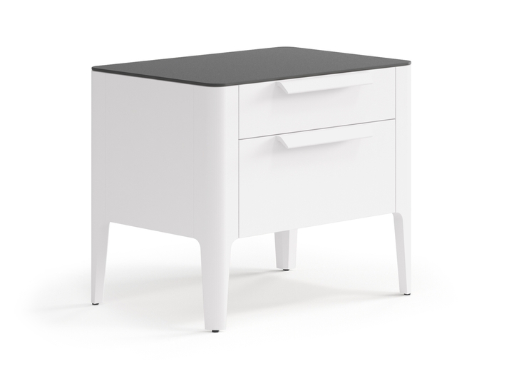 Мебель Тумба прикроватная Пьега 2 ящика. Цвет Матовый пудровый белый. Материал Гладкая эмаль. Коллекция Тумба прикроватная Пьега 2 ящика. Фото. Мебель Тумба прикроватная Пьега 2 ящика. Цвет Матовый пудровый белый. Материал Гладкая эмаль. Коллекция Тумба прикроватная Пьега 2 ящика. Картинка.