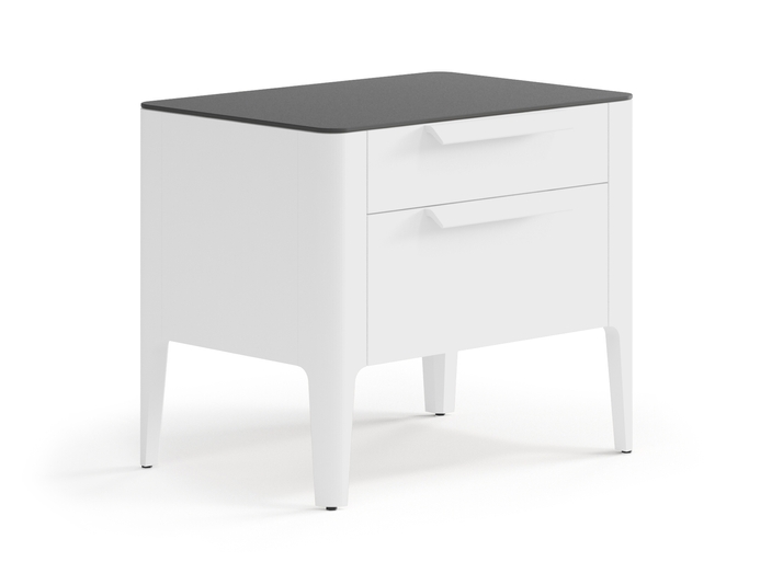 Мебель Тумба прикроватная Пьега 2 ящика. Цвет Матовый белоснежный. Материал Гладкая эмаль. Коллекция Тумба прикроватная Пьега 2 ящика. Фото. Мебель Тумба прикроватная Пьега 2 ящика. Цвет Матовый белоснежный. Материал Гладкая эмаль. Коллекция Тумба прикроватная Пьега 2 ящика. Картинка.