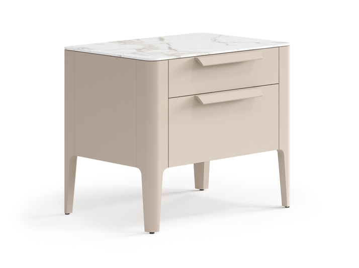 Мебель Тумба прикроватная Пьега 2 ящика. Цвет Матовый бисквитный. Материал Гладкая эмаль. Коллекция Тумба прикроватная Пьега 2 ящика. Фото. Мебель Тумба прикроватная Пьега 2 ящика. Цвет Матовый бисквитный. Материал Гладкая эмаль. Коллекция Тумба прикроватная Пьега 2 ящика. Картинка.