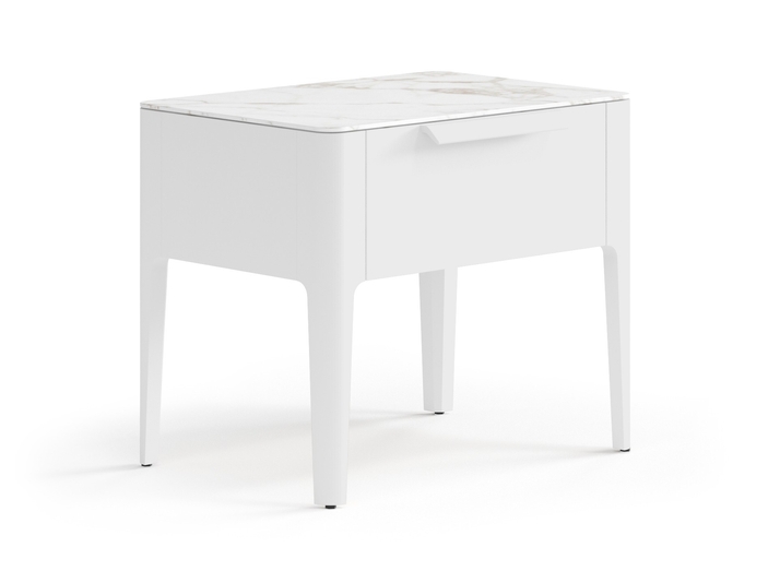 Мебель Тумба прикроватная Пьега 1 ящик. Цвет Матовый светло-серый. Материал Гладкая эмаль. Коллекция Тумба прикроватная Пьега 1 ящик. Фото. Мебель Тумба прикроватная Пьега 1 ящик. Цвет Матовый светло-серый. Материал Гладкая эмаль. Коллекция Тумба прикроватная Пьега 1 ящик. Картинка.