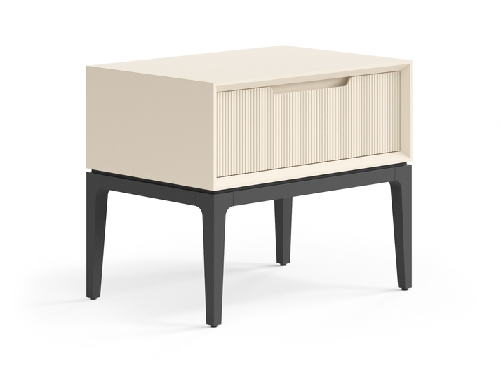 Мебель Тумба прикроватная Вельвет 1 ящик. Цвет Матовый светло-бежевый. Материал Гладкая эмаль. Коллекция Тумба прикроватная Вельвет 1 ящик. Фото. Мебель Тумба прикроватная Вельвет 1 ящик. Цвет Матовый светло-бежевый. Материал Гладкая эмаль. Коллекция Тумба прикроватная Вельвет 1 ящик. Картинка.