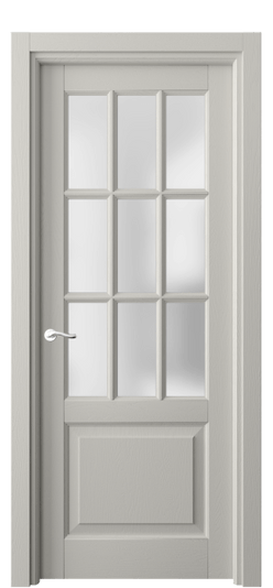 Дверь межкомнатная 0748 ДТСР САТ. Цвет Дуб тёплый серый. Материал Массив дуба эмаль. Коллекция Лигнум. Картинка.