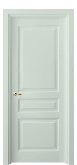 Дверь межкомнатная 0711 NCS S 1005-B80G. Цвет NCS NCS S 1005-B80G. Материал Гладкая эмаль. Коллекция Лигнум. Картинка.