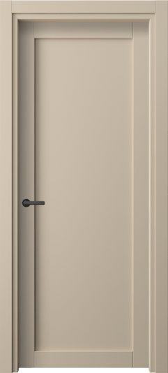 Дверь межкомнатная 2101 ПЭСБ. Цвет ПЭТ светло-бежевый. Материал ПЭТ. Коллекция Нео. Картинка.
