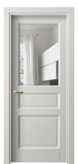 Межкомнатная дверь 1432 МСР Прозрачное стекло. Цвет Матовый серый. Материал Гладкая эмаль. Коллекция Галант. Фото. Дверь межкомнатная 1432 МСР Прозрачное стекло. Цвет Матовый серый. Материал Гладкая эмаль. Коллекция Галант. Картинка.