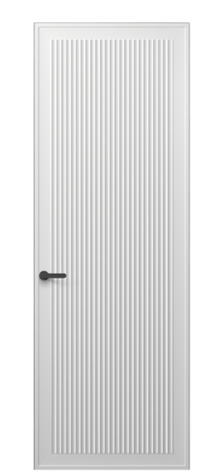 Дверь межкомнатная АКП 8642 ГРН. Цвет Грунт под покраску. Материал Грунт под покраску. Коллекция Альба. Картинка.