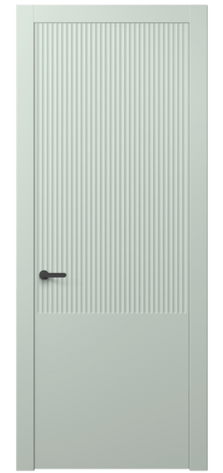 Дверь межкомнатная 8646 NCS S 1005-B80G. Цвет NCS NCS S 1005-B80G. Материал Гладкая эмаль. Коллекция Альба. Картинка.