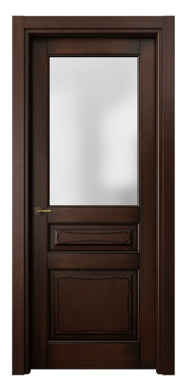 Дверь межкомнатная 6324 БТП САТ. Цвет Бук тёмный с патиной. Материал Массив бука с патиной. Коллекция Тоскана Элегантэ. Картинка.