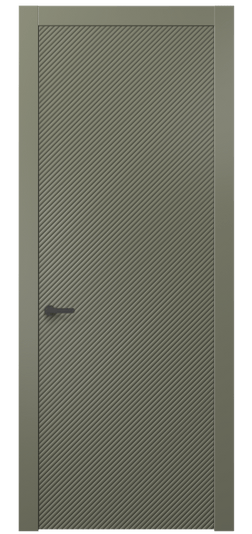 Дверь межкомнатная 8628 МОТ . Цвет Матовый оливковый тёмный. Материал Гладкая эмаль. Коллекция Дюна. Картинка.
