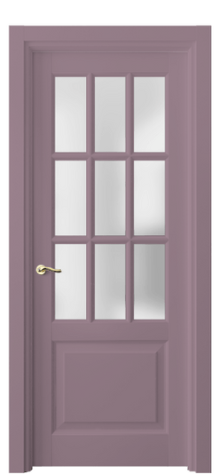 Дверь межкомнатная 0748 Пастельно-фиолетовый RAL 4009. Цвет RAL Пастельно-фиолетовый RAL 4009. Материал Гладкая эмаль. Коллекция Лигнум. Картинка.