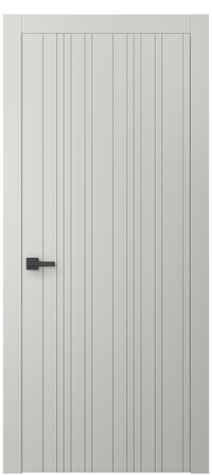 Дверь межкомнатная 8051 МСР. Цвет Матовый серый. Материал Гладкая эмаль. Коллекция Линия. Картинка.