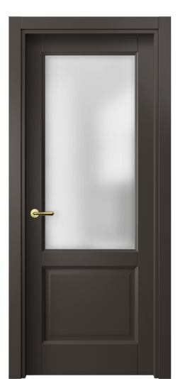 Межкомнатная дверь 1422 МАН САТ. Цвет Матовый антрацит. Материал Гладкая эмаль. Коллекция Galant. Фото. Дверь межкомнатная 1422 МАН САТ. Цвет Матовый антрацит. Материал Гладкая эмаль. Коллекция Galant. Картинка.