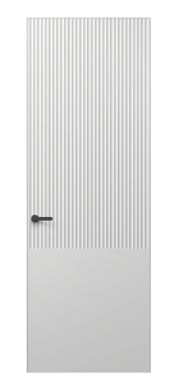 Дверь межкомнатная АКП 8646 ГРН. Цвет Грунт под покраску. Материал Грунт под покраску. Коллекция Альба. Картинка.