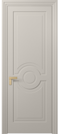 Дверь межкомнатная АКП 8361 МСБЖ Матовый светло-бежевый. Цвет Матовый светло-бежевый. Материал Гладкая эмаль. Коллекция Рокка. Картинка.