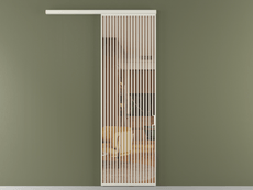 Перегородка Формато вдоль стены 1 створка