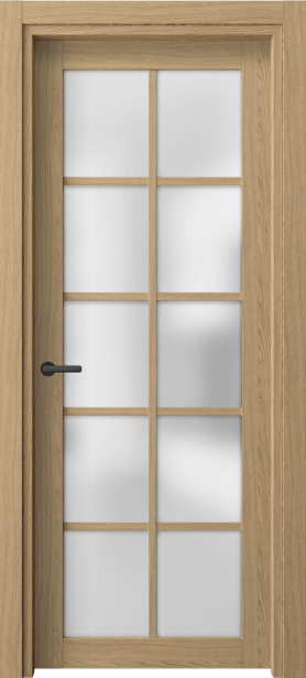 Дверь межкомнатная 2106 ЖМД САТ. Цвет Жемчужный дуб. Материал Ламинатин. Коллекция Нео. Картинка.