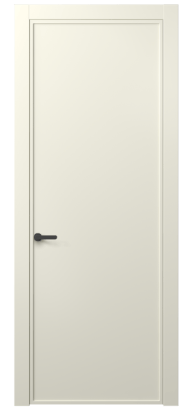Дверь межкомнатная АКП 8601 ММБ. Цвет Матовый молочно-белый. Материал Гладкая эмаль. Коллекция Фрэйм. Картинка.