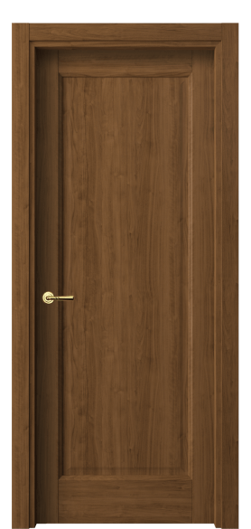 Дверь межкомнатная 1401 ЛОР. Цвет Лесной орех. Материал Ламинатин. Коллекция Галант. Картинка.
